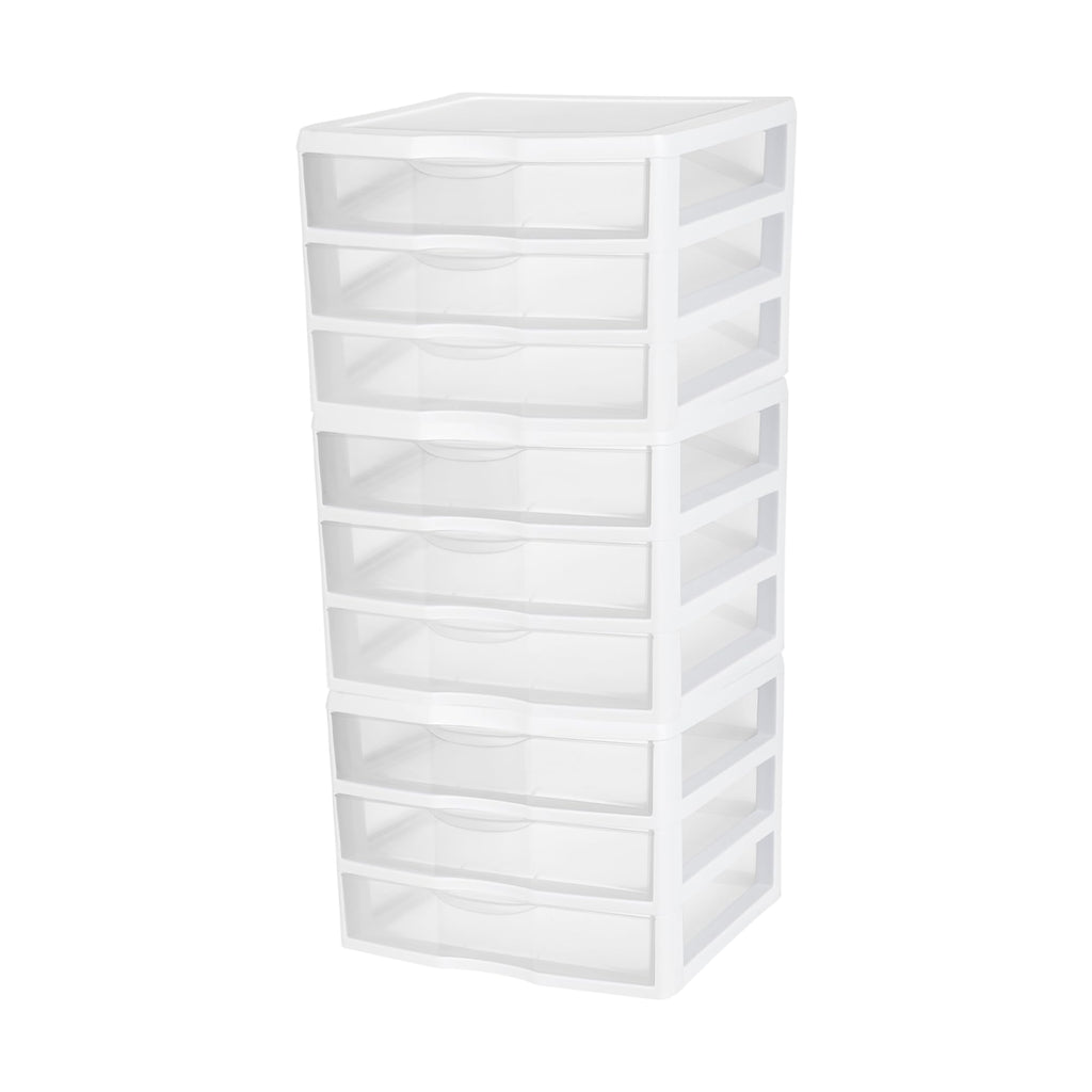 Wide 3-Drawer Storage Unit 3-Pack B5202
