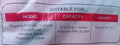 Pressure Cooker Silicone Gasket 2/3 Litre Stainless Steel J37447