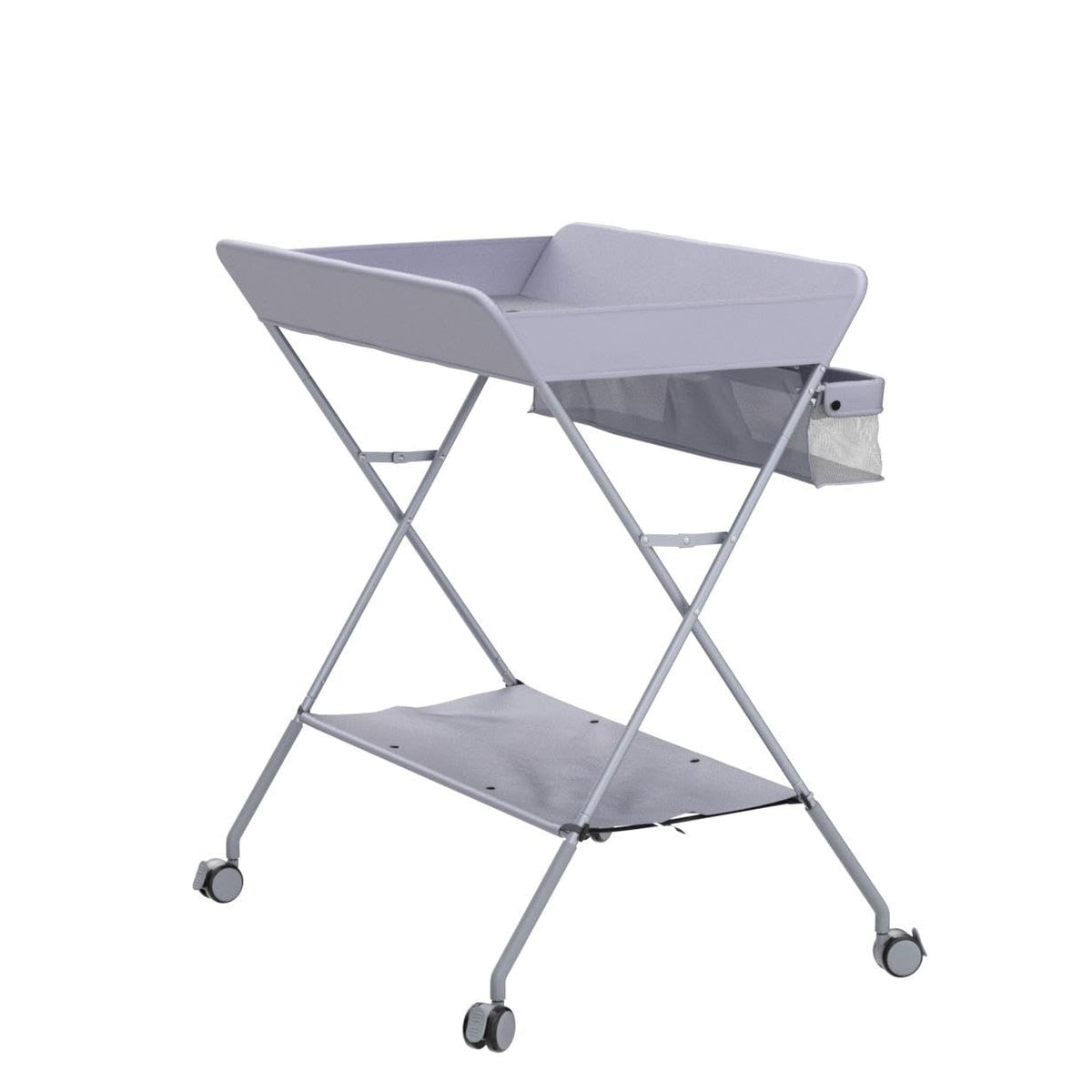Portable Folding Baby Changing Table with Wheels U6127