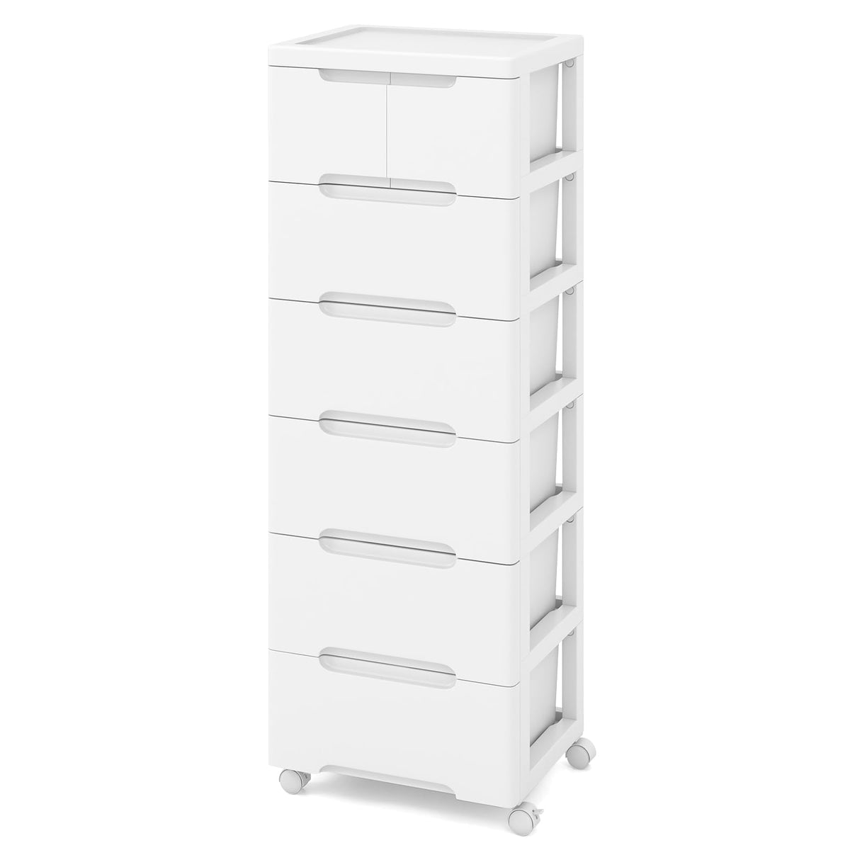 Storage Cabinet with 6 Plastic Drawers Y63101