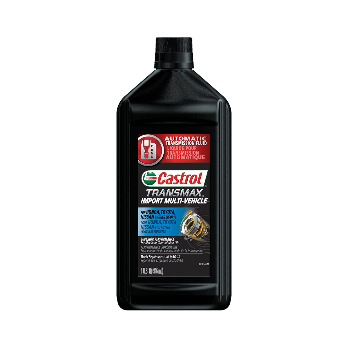 Automatic Transmission Fluid, 1 Quart, Pack of 6 W919953