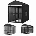 Heavy Duty Outdoor Dog Kennel with Cover F591