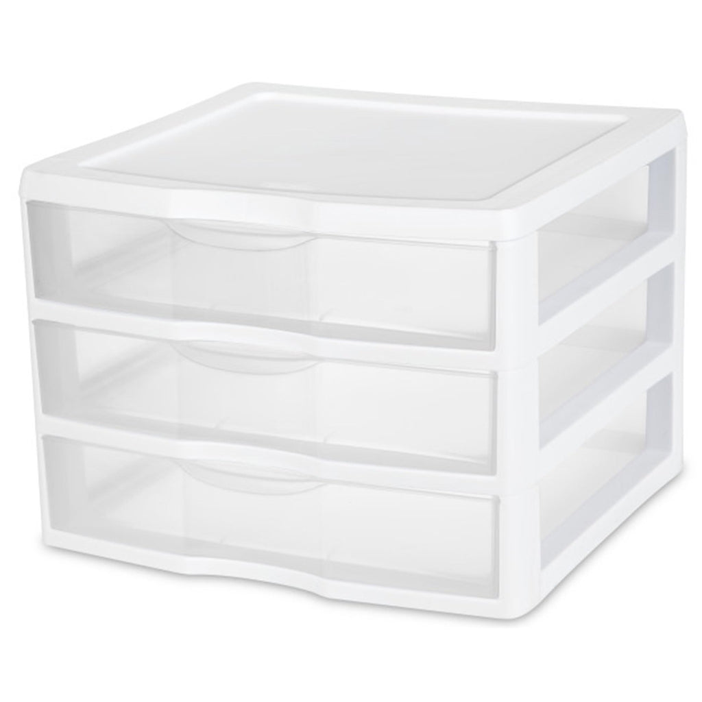 Wide 3-Drawer Storage Unit 3-Pack B5202