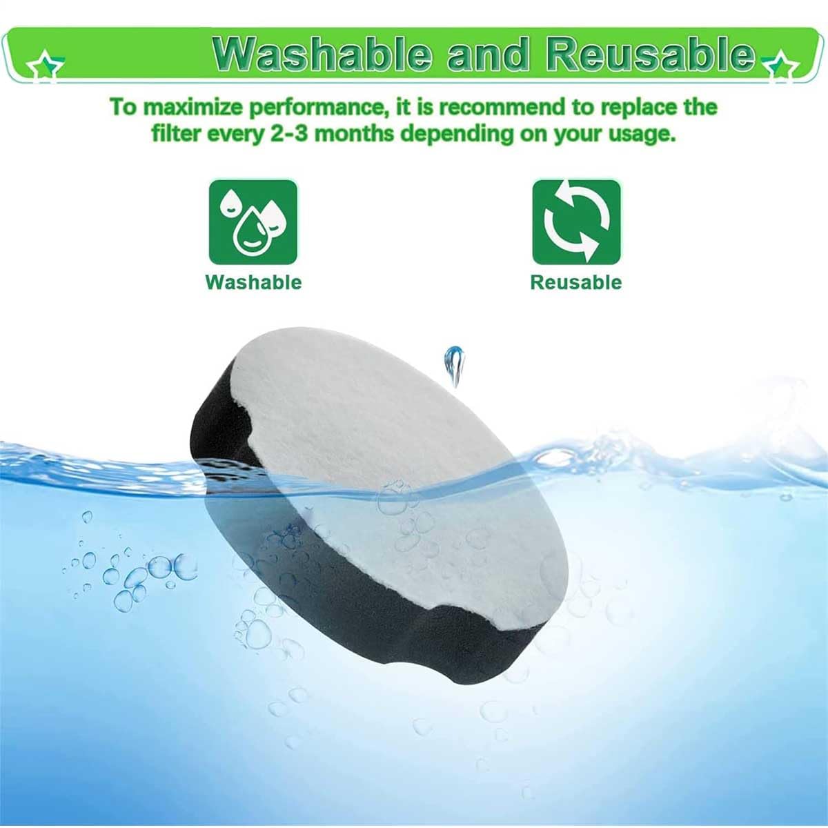 4 Pack Vacuum Cleaner Filter Replacement A1514