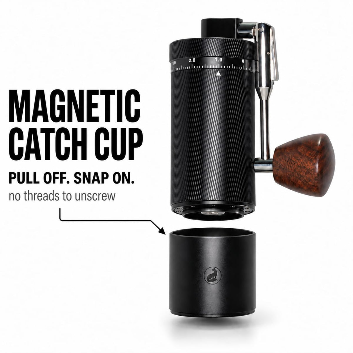 Manual Coffee Grinder Stainless Steel Burr E9760