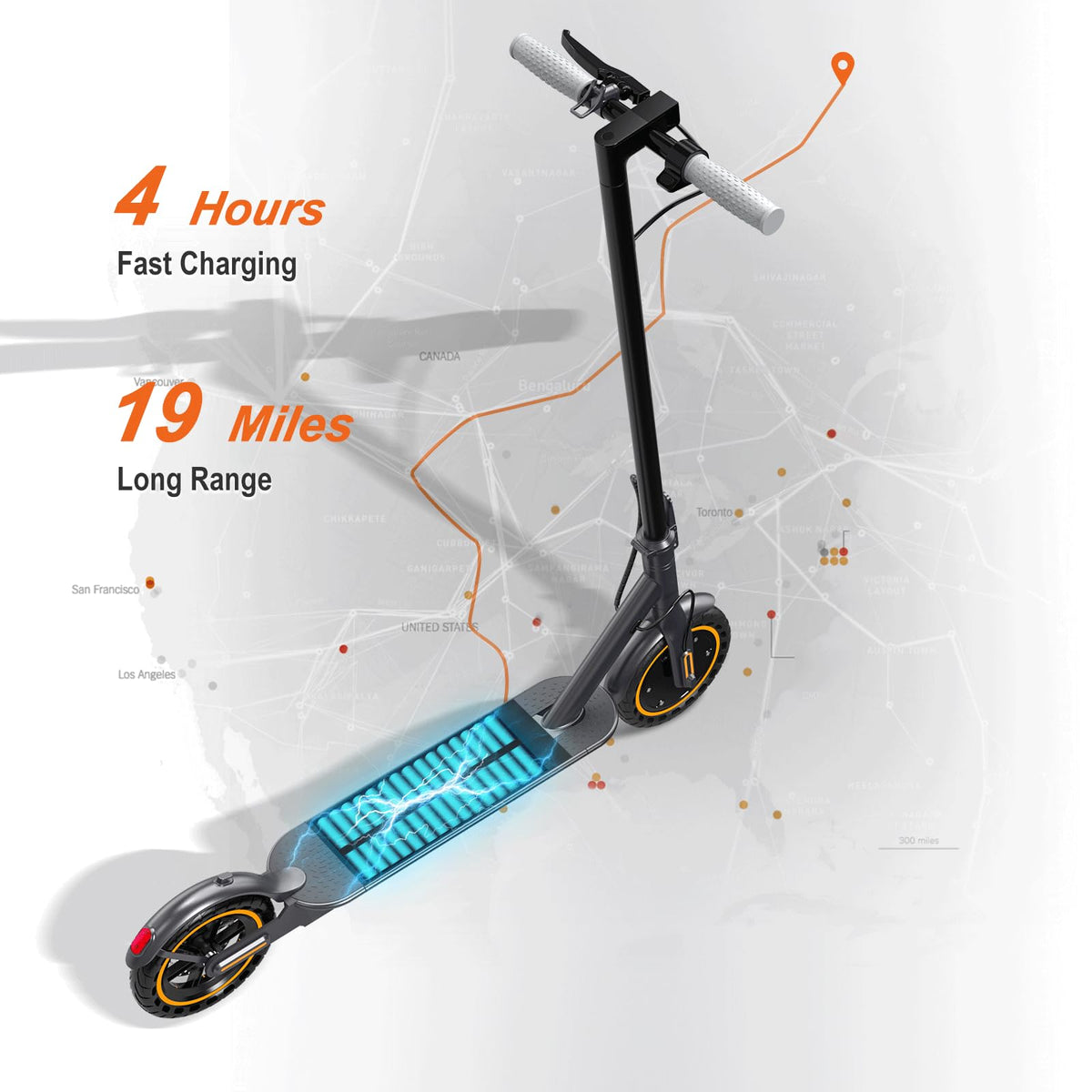 Folding Electric Scooter with Dual Brakes System E6515