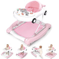 5-in-1 Convertible Baby Walker with Steering Wheel Music Activity Center F668