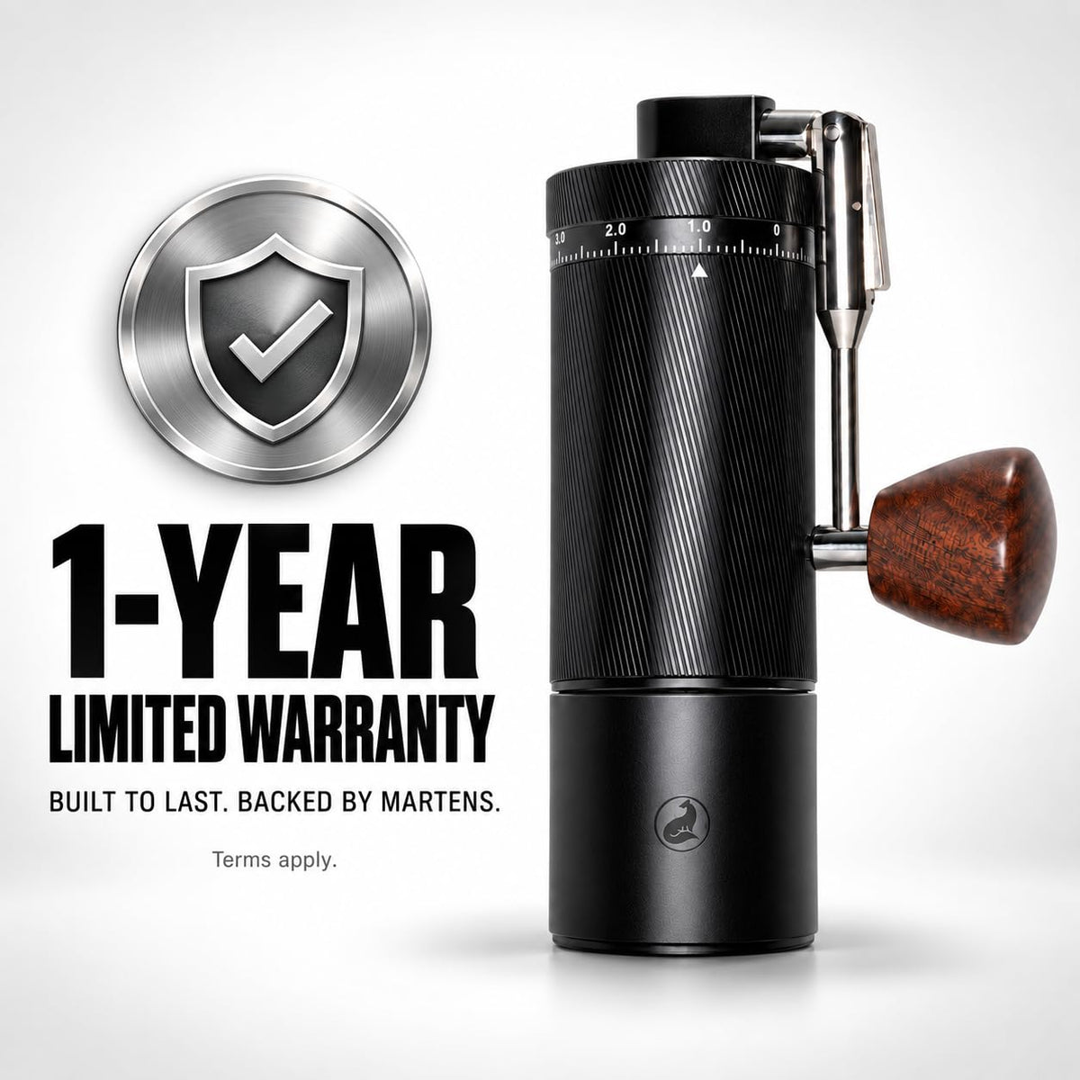 Manual Coffee Grinder Stainless Steel Burr E9760