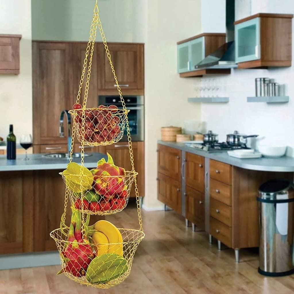 3 Tier Hanging Fruit Basket G15874