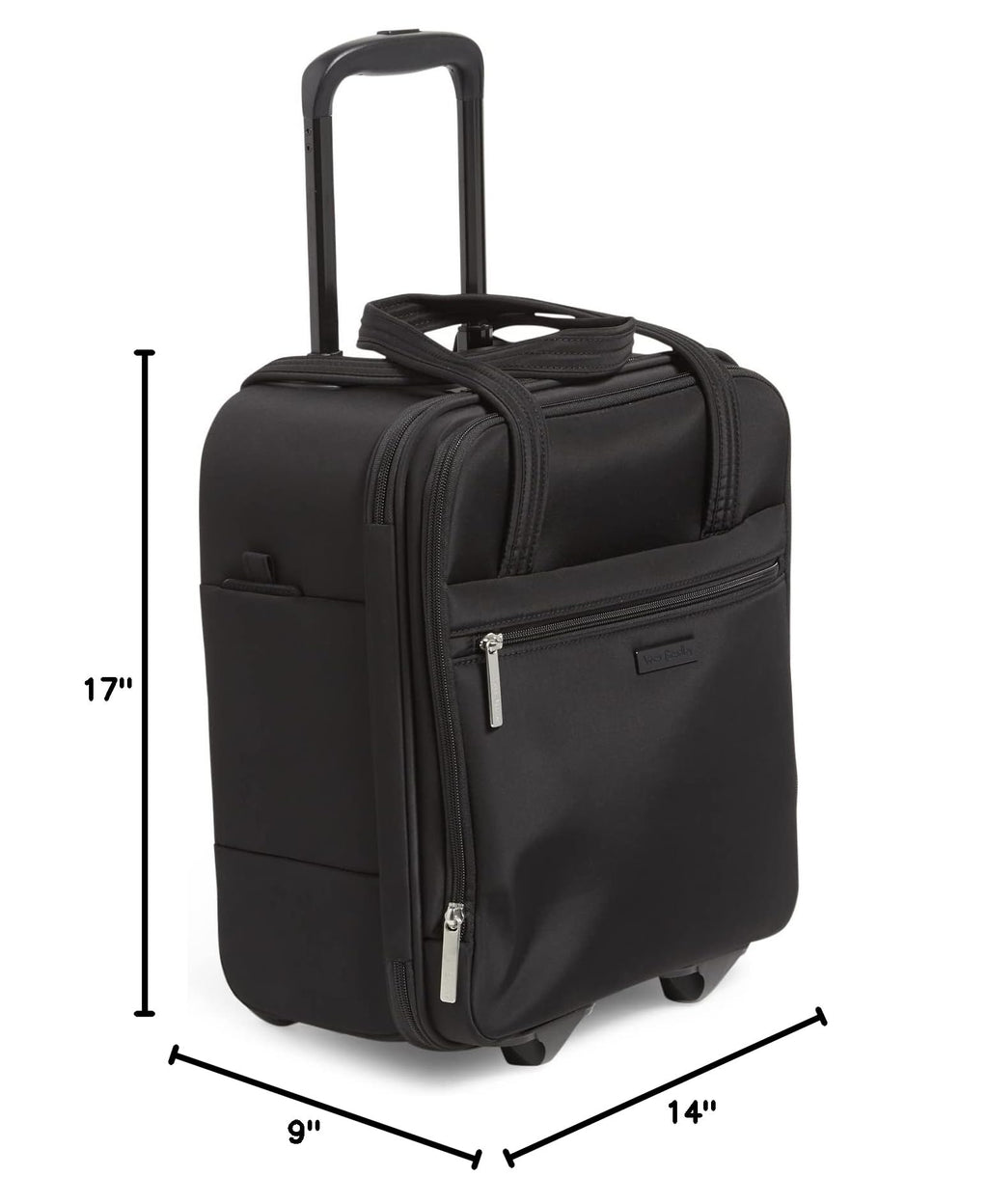 Black Rolling Work Bag Y919025