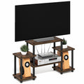 6-Shelf Toolless TV Stand with Raised Top for TV up to 50 Inch C307