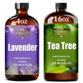 Lavender 4 Fl Oz and Tea Tree 16 Fl Oz Essential Oil V522805