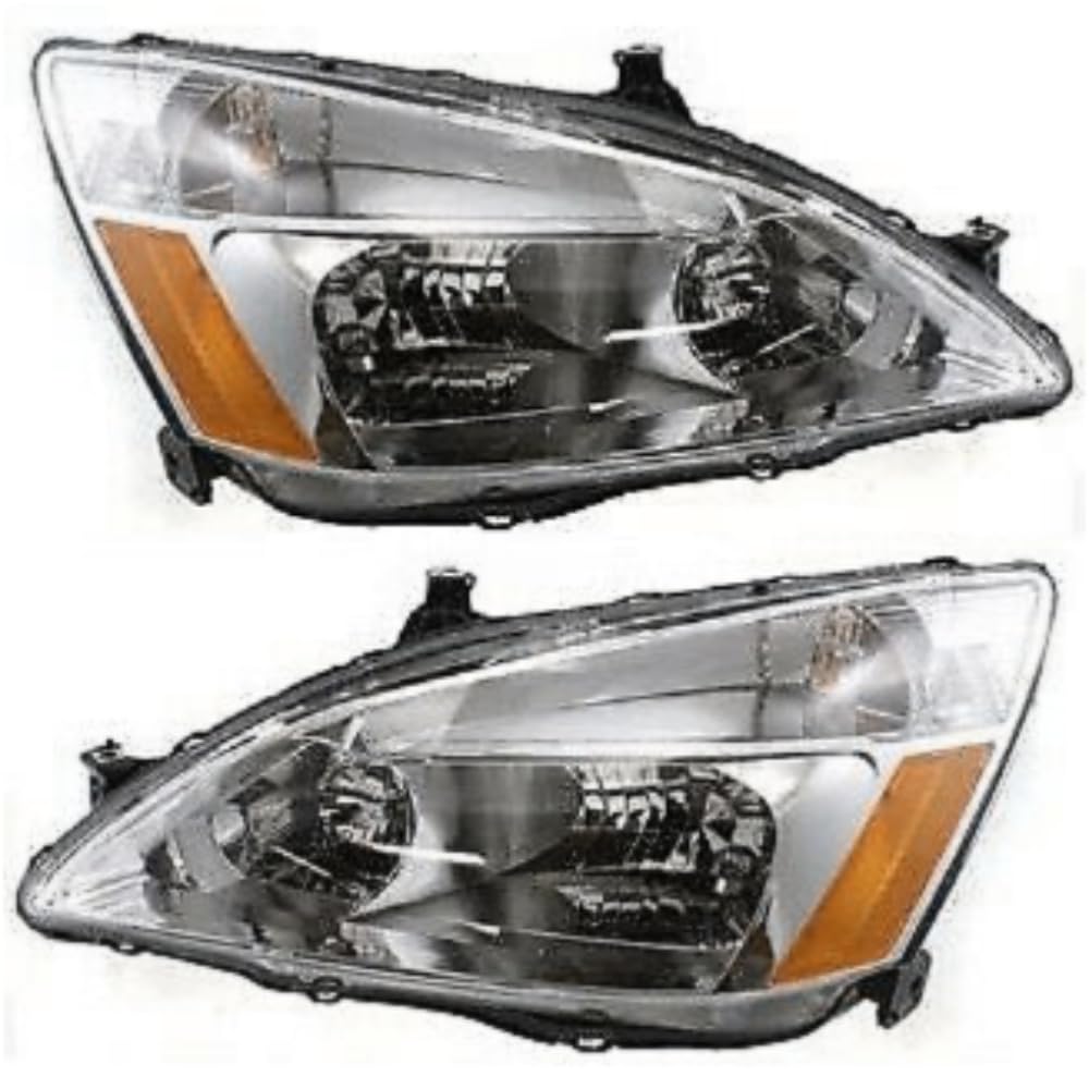 Headlight Set Left Right Clear Lens X114