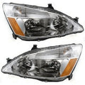 Headlight Set Left Right Clear Lens X114