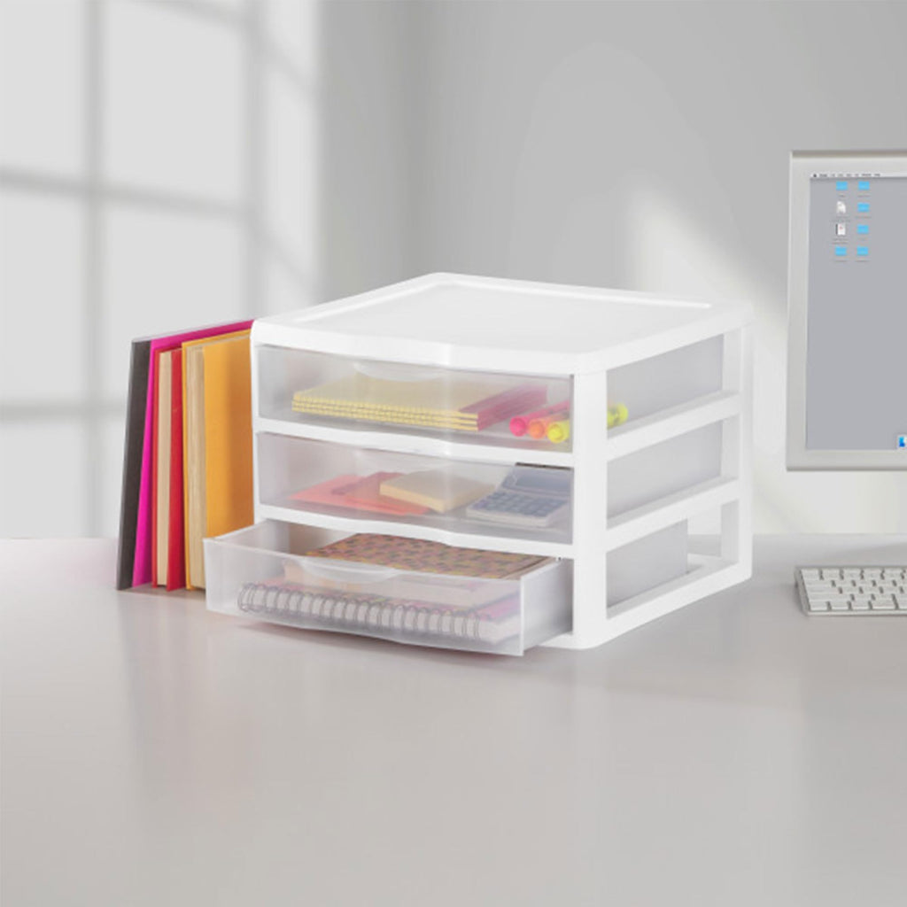 Wide 3-Drawer Storage Unit 3-Pack B5202