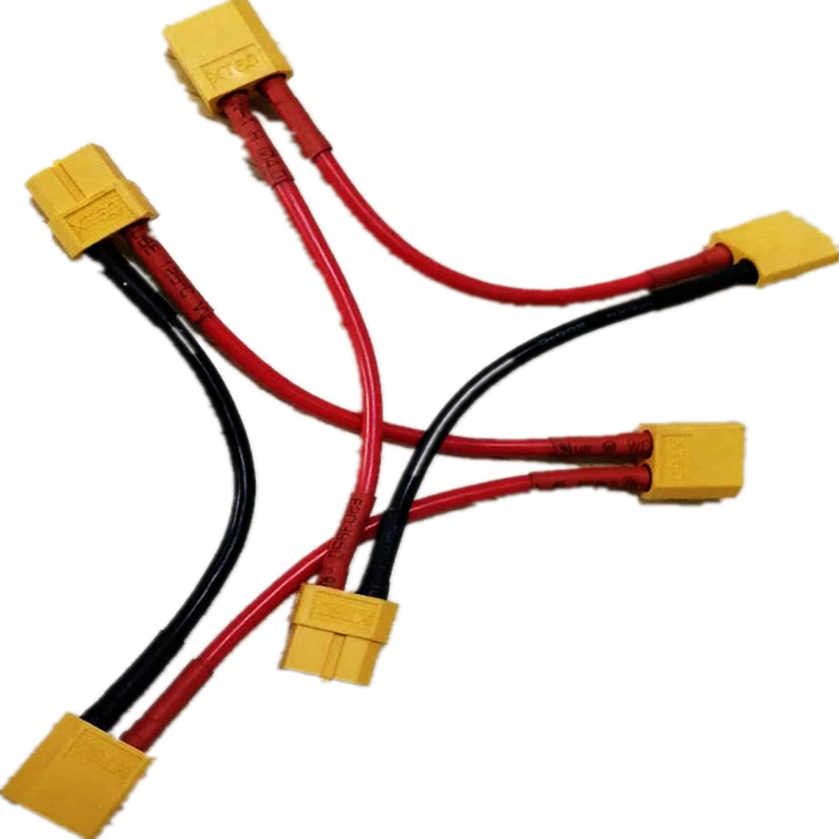 Battery Extension Cable Connector with 14awg Silicone Cord G44429