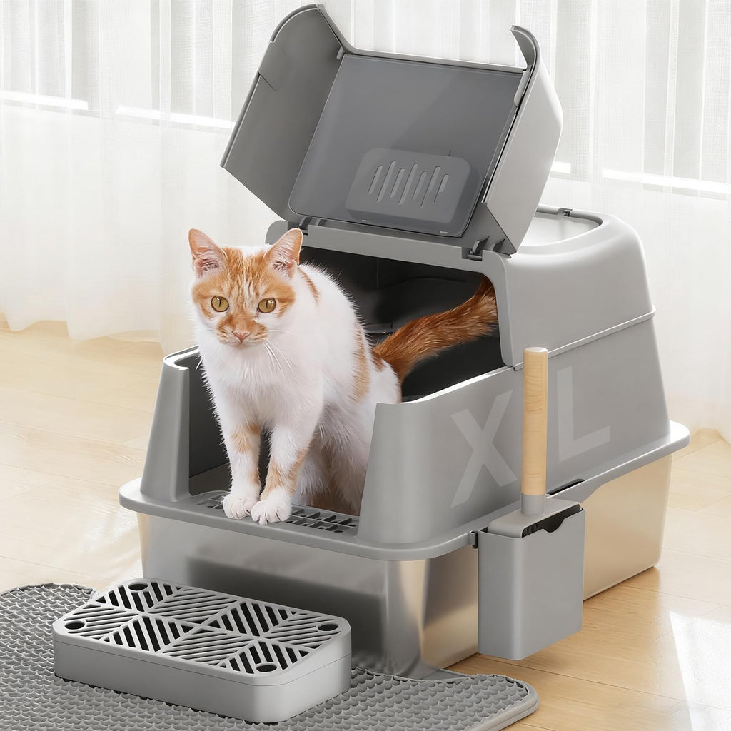 Stainless Steel Cat Litter Box 40L R4046