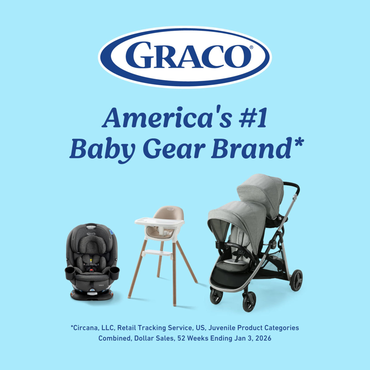 3-in-1 Rotating Convertible Car Seat V2203