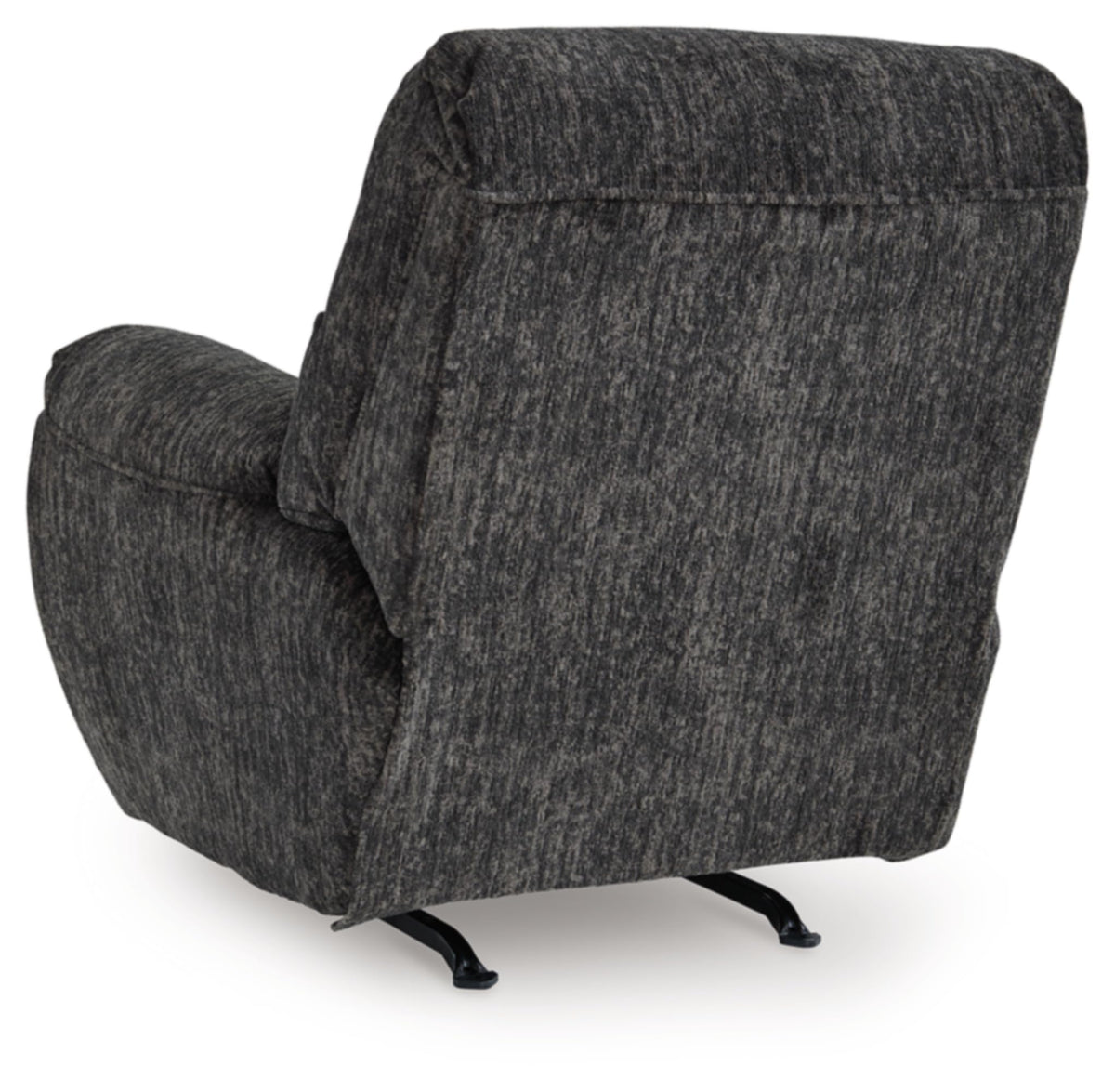 Gray Chenille Rocker Recliner Chair B42680