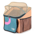 Expandable Soft-Sided Pet Bike Basket with Breathable Mesh Z93725