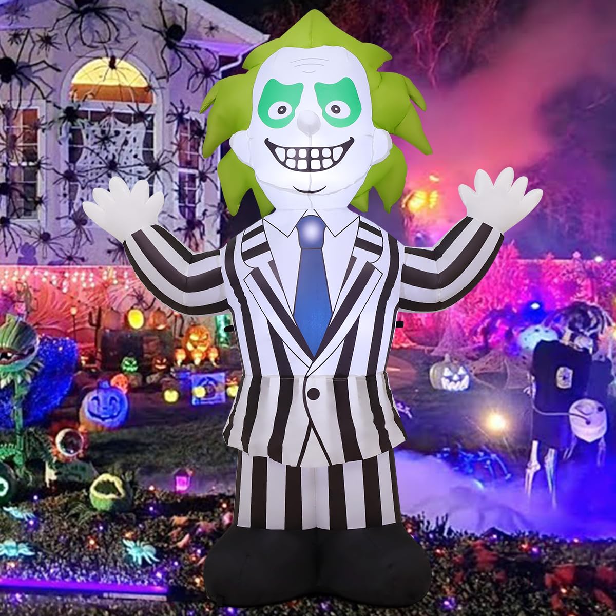 6 FT Halloween Inflatables with Built-in LEDs W792469