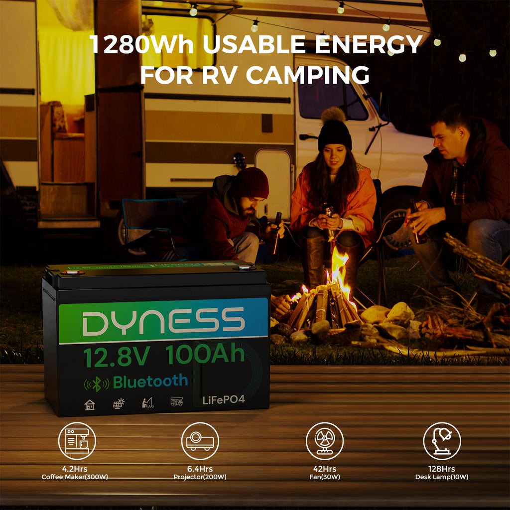 12V 100Ah LiFePO4 Lithium Battery I358
