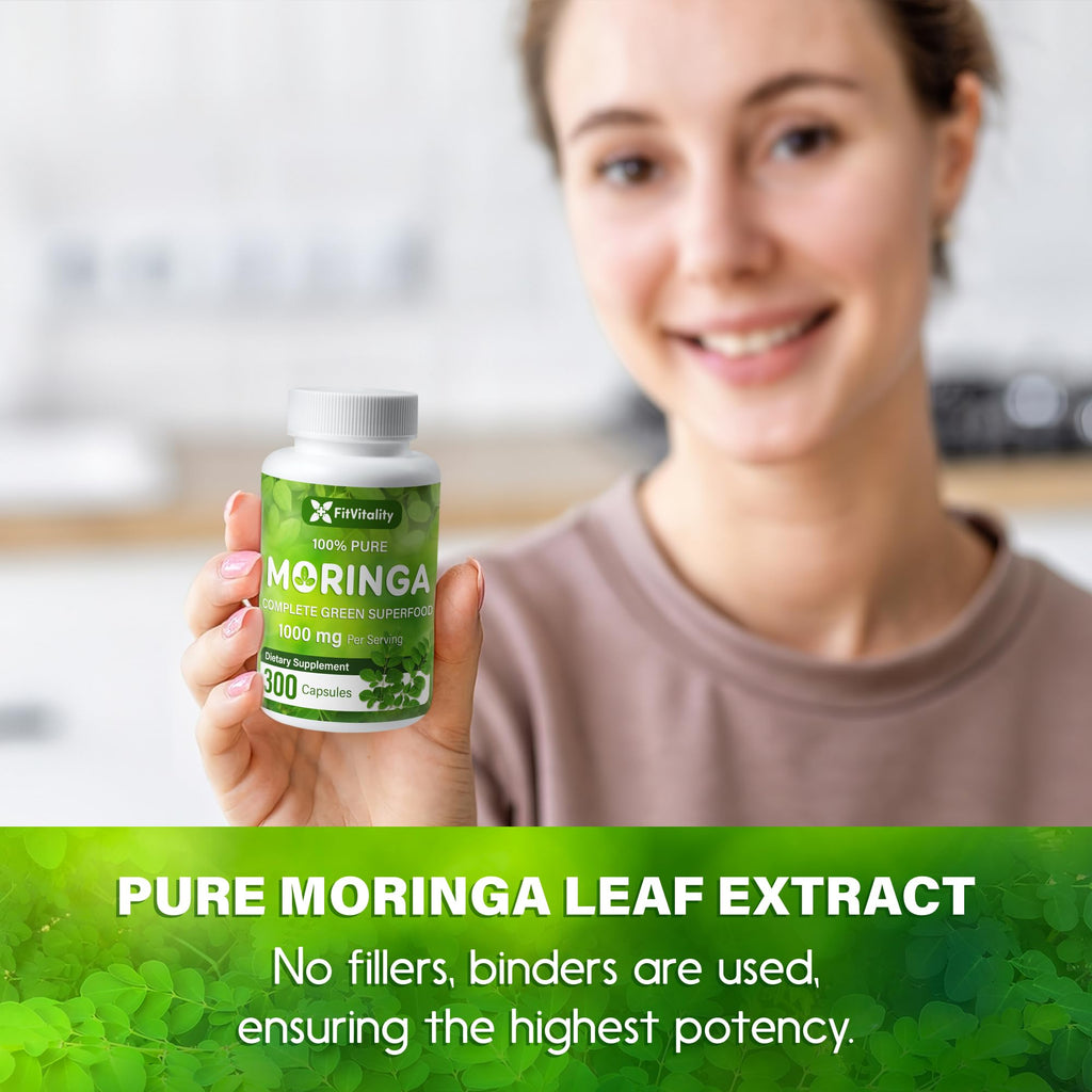Moringa Capsules 300 Count N27186