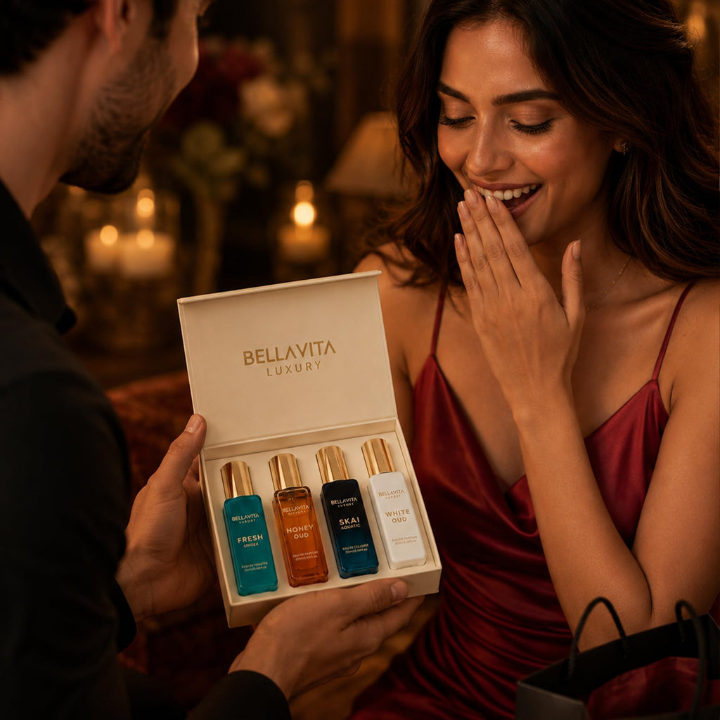 Unisex Perfume Gift Set with Honey & White Oud E122778