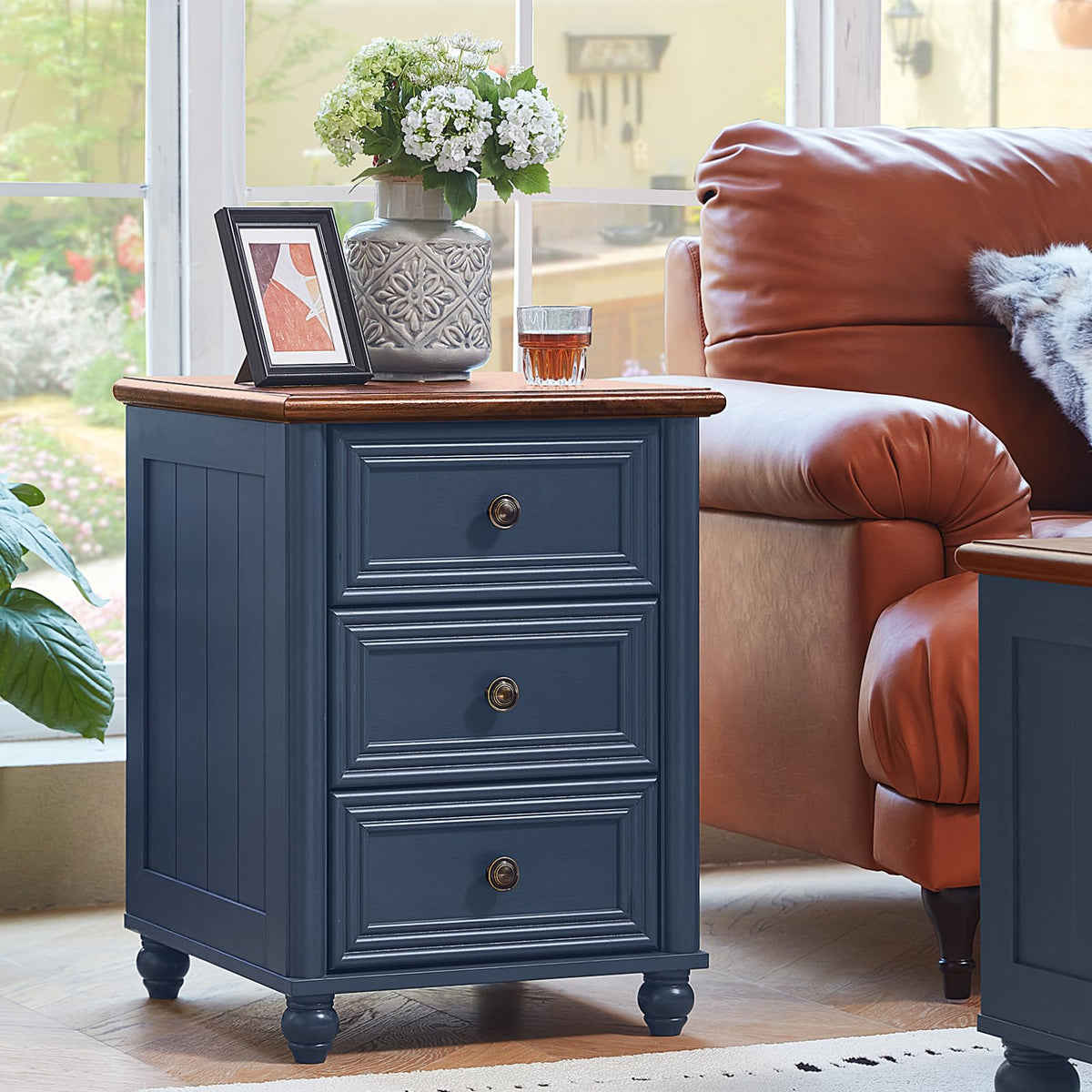 18" Night Stand with 3 Drawers O531836
