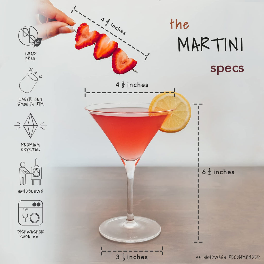 Martini Glasses Set of 4 Z59174