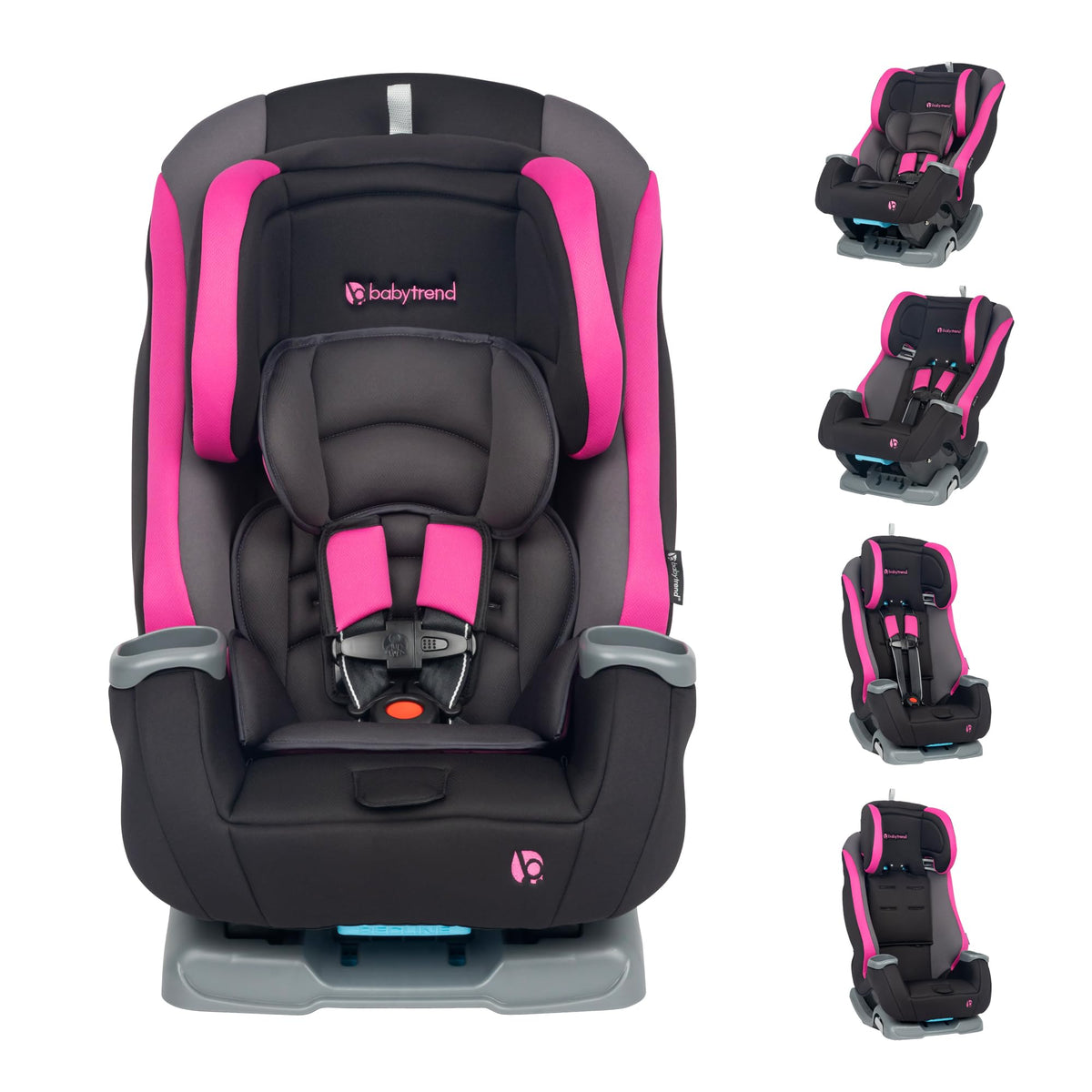 Pink Convertible Car Seat N365
