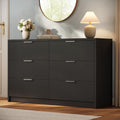 53" Wide 6 Drawer Wood Dresser T76260