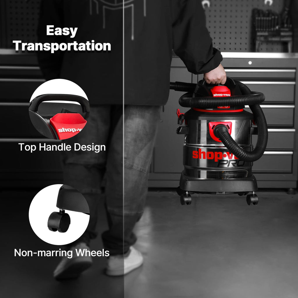 5 Gallon 4.5 Peak HP Wet/Dry Vacuum W54523