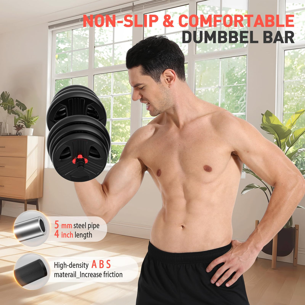 Adjustable Dumbbells Set Y448335