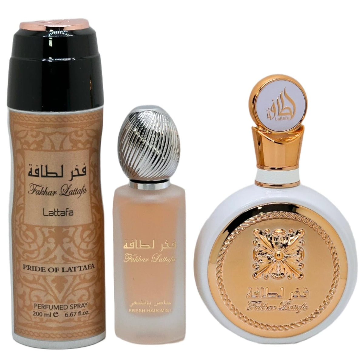 3 Piece Eau de Parfum Hair Mist Deodorant Spray Set Q486370