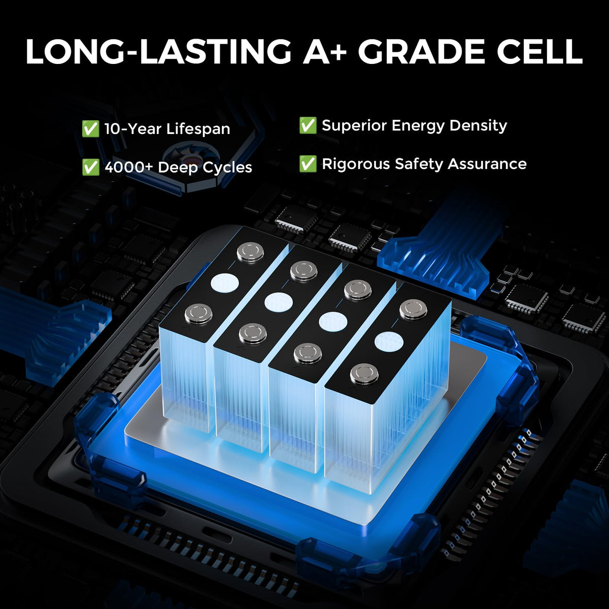 12V 100Ah LiFePO4 Lithium Battery I358