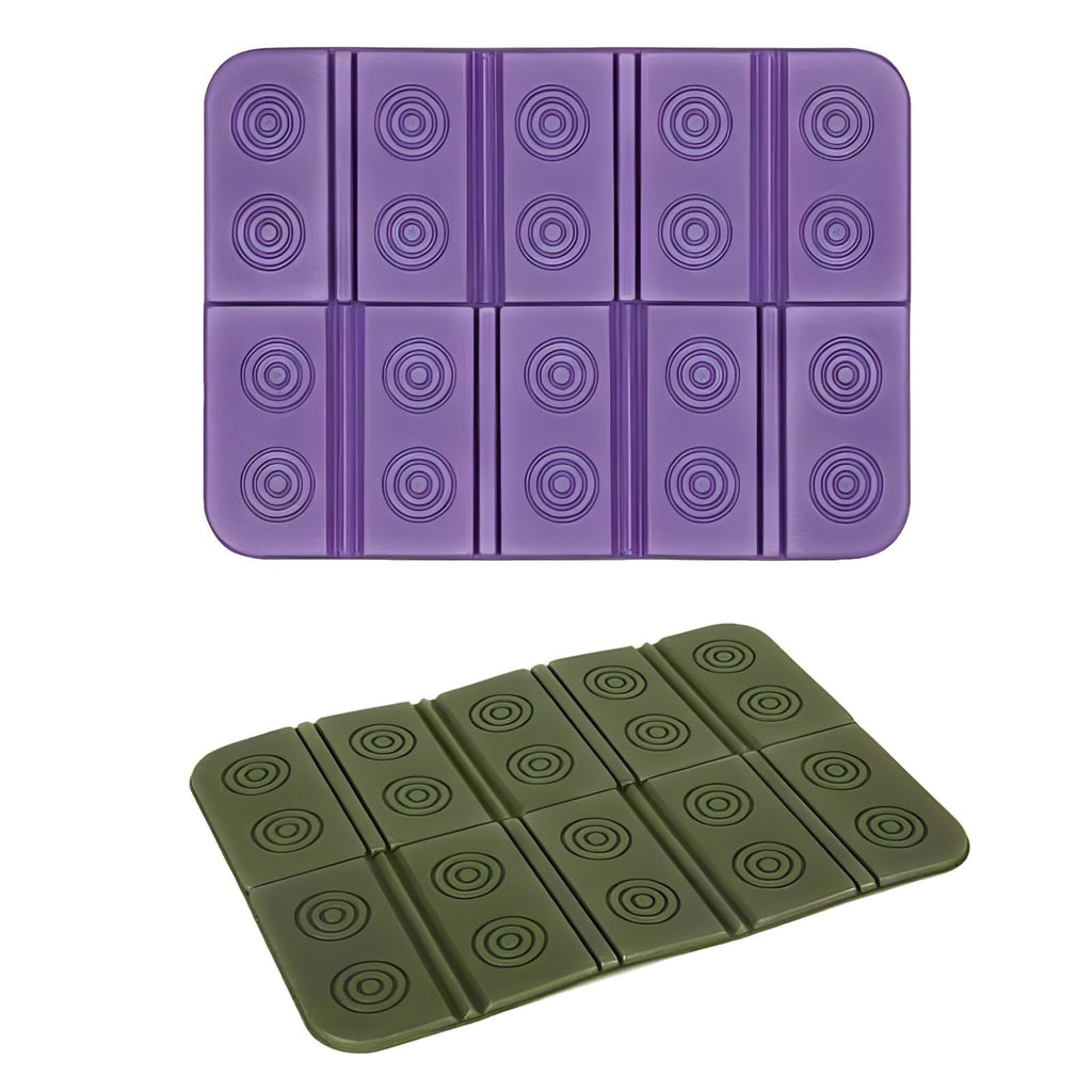 2 Pcs Waterproof Folding Foam Camping Mats V88930