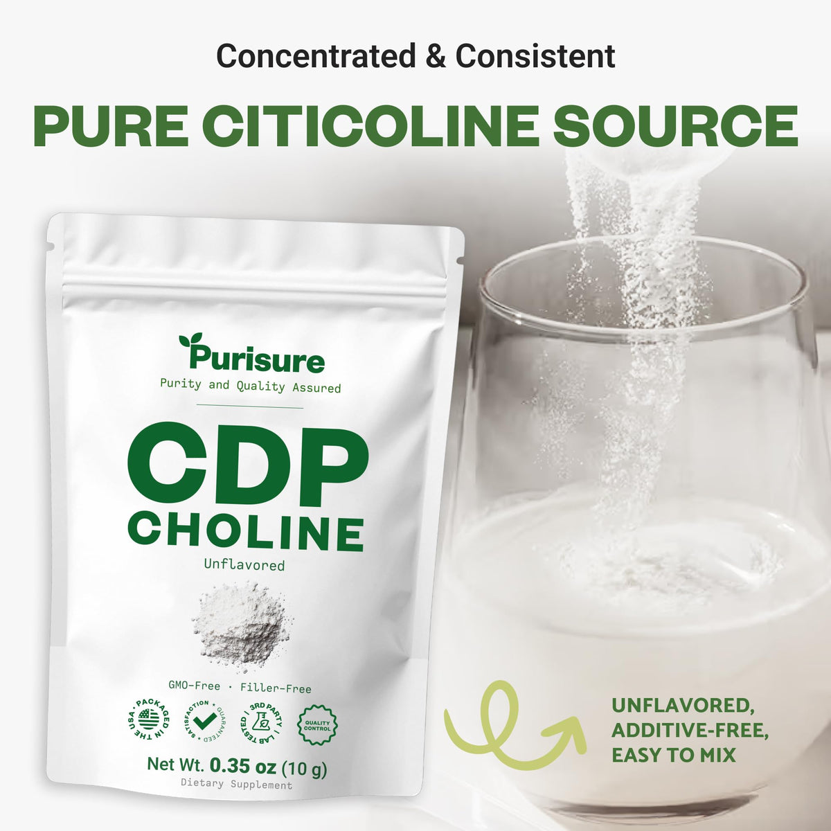 CDP Choline Powder 10g 40 Servings S164838