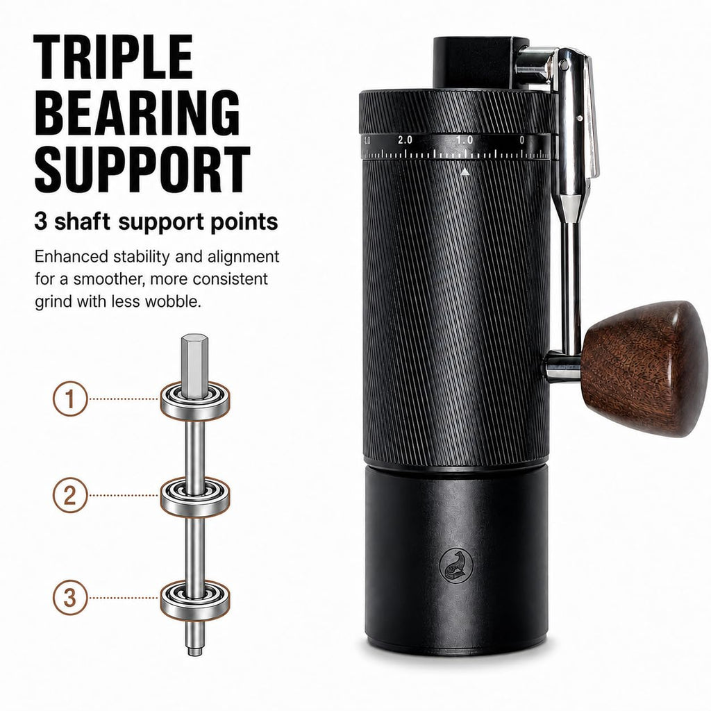 Manual Coffee Grinder Stainless Steel Burr E9760