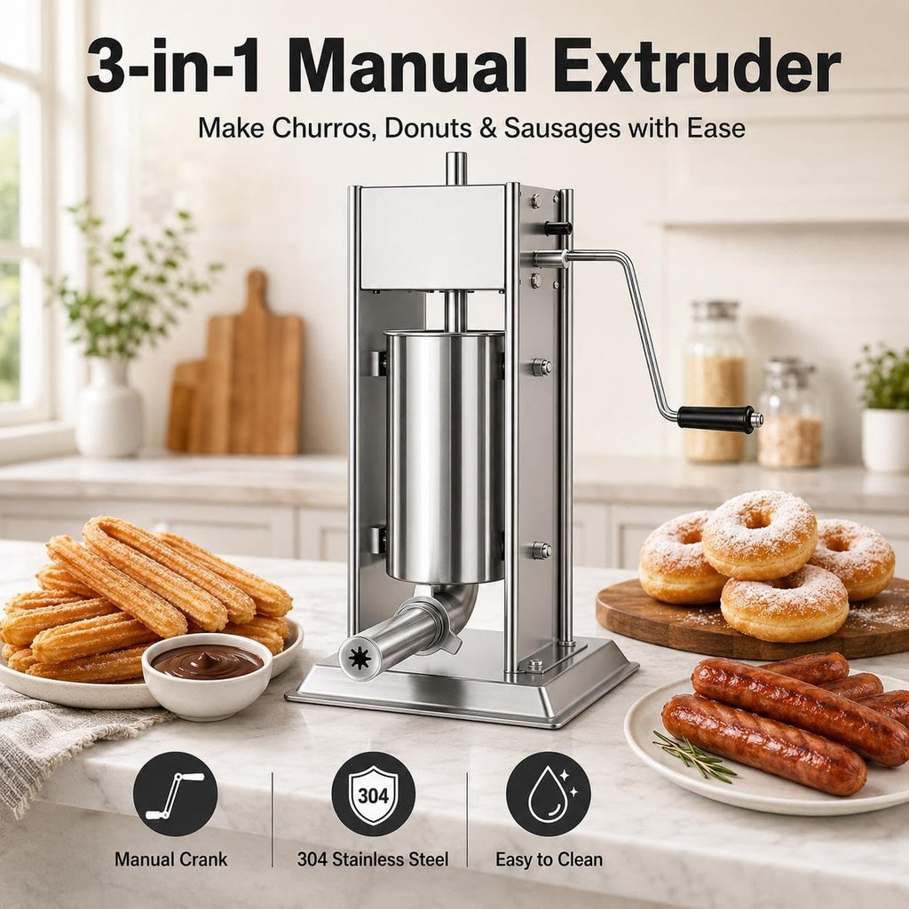 3L Stainless Sausage Stuffer V809