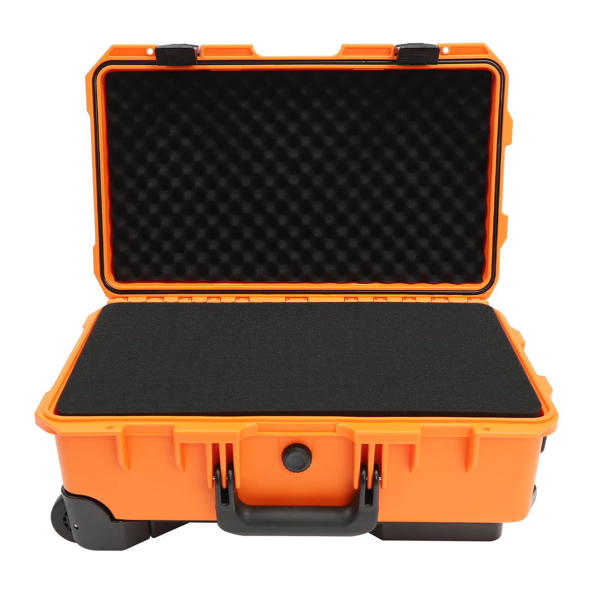 22" Rolling Waterproof Hard Case with Foam (Orange) U6950