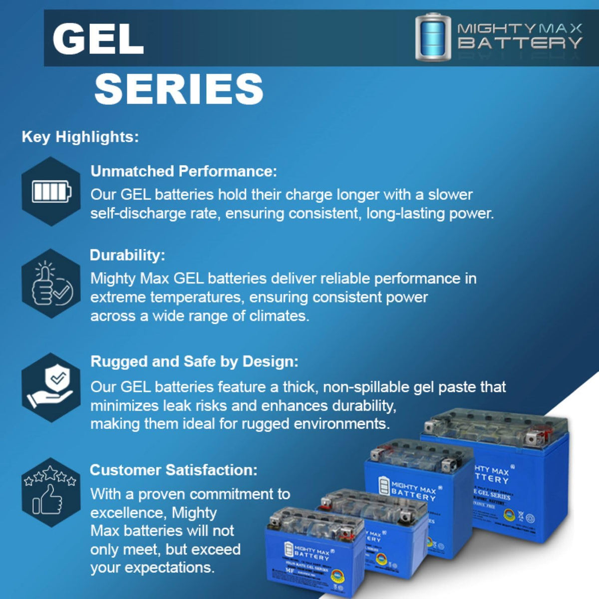 12V 11.2Ah GEL Battery W1067