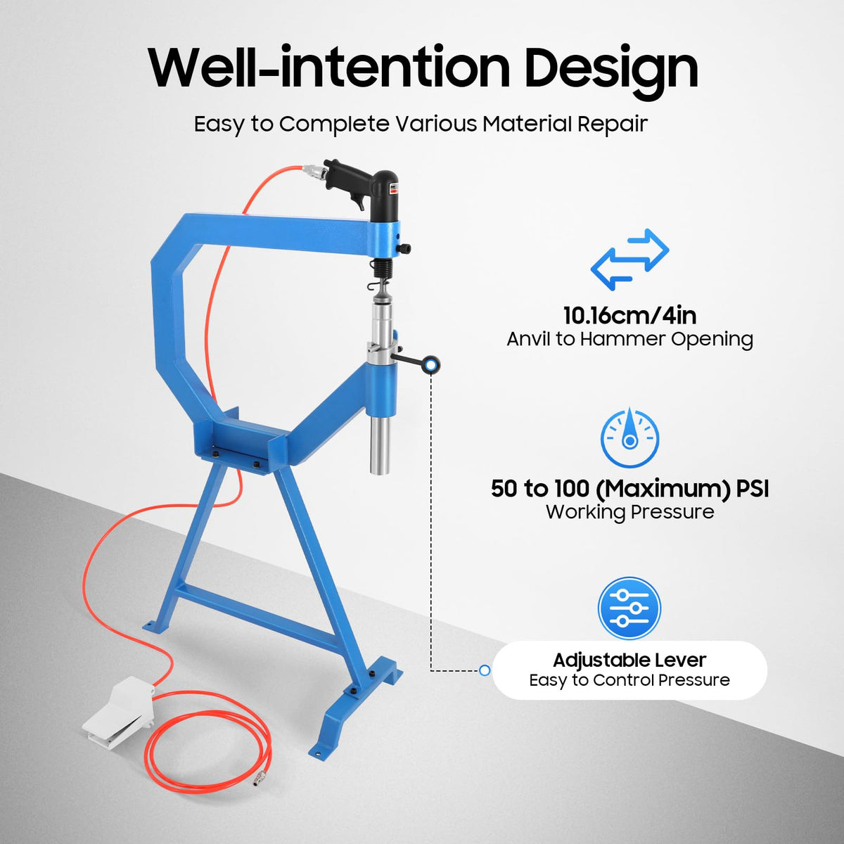 Pneumatic Planishing Hammer F308