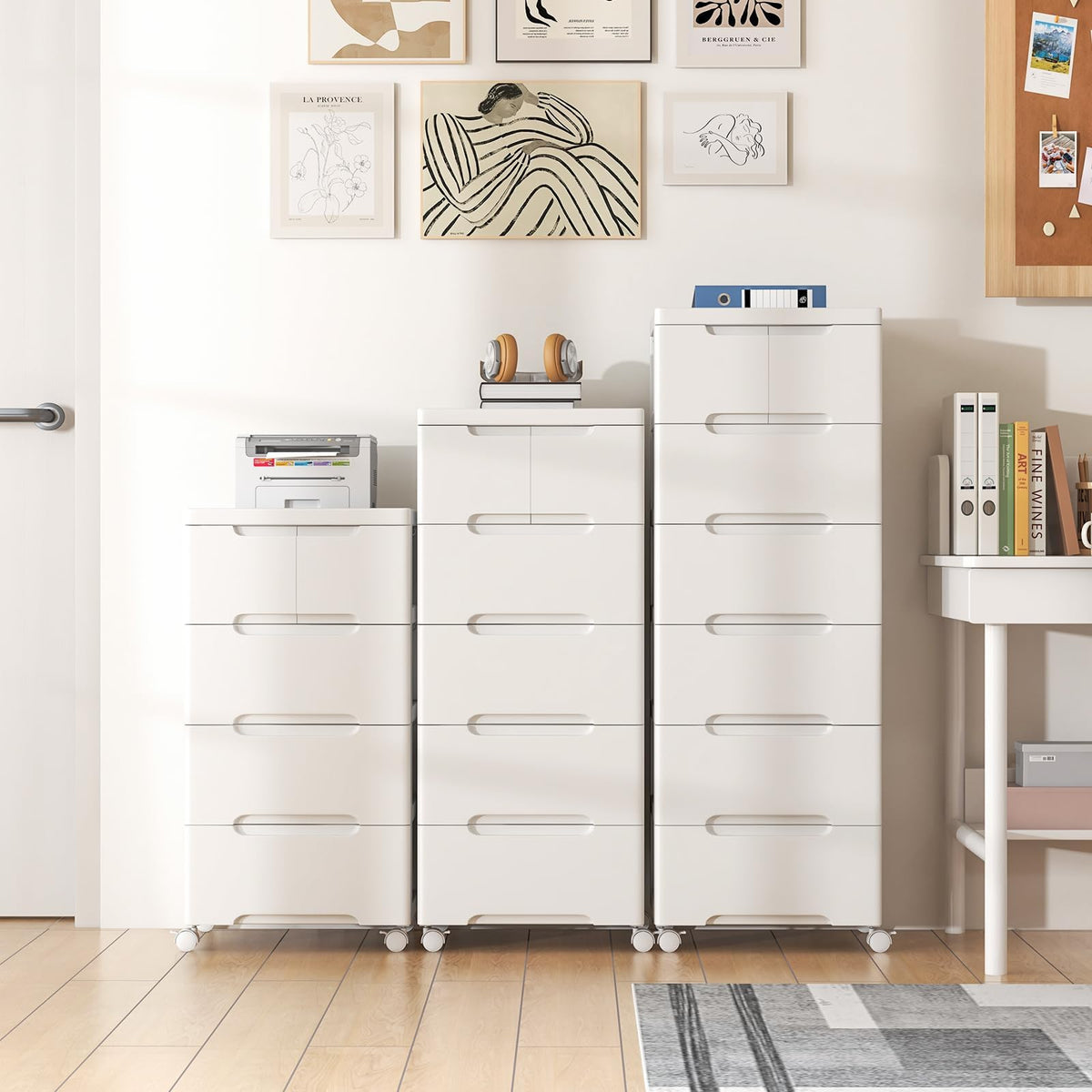 Storage Cabinet with 6 Plastic Drawers Y63101
