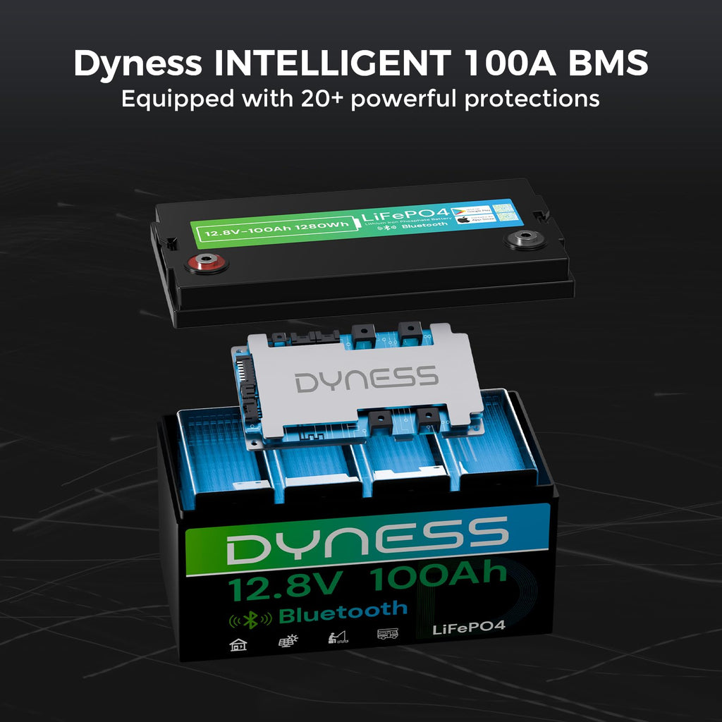 12V 100Ah LiFePO4 Lithium Battery I358