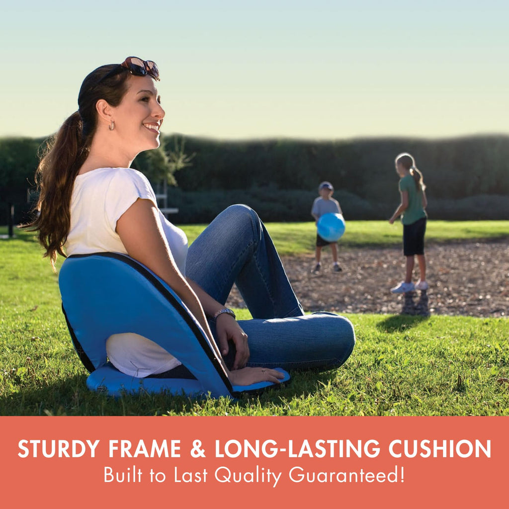 Portable Reclining Stadium Seat with Back Support G8651