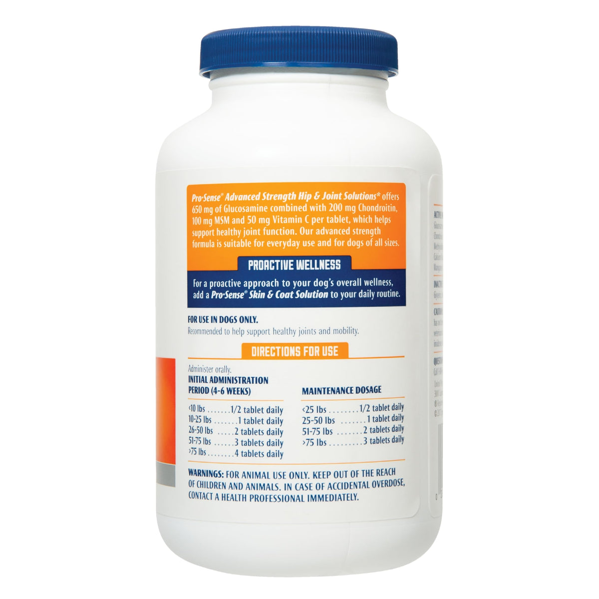 Hip & Joint Solution Tablets For Dogs, 60 Count S128