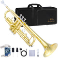 Standard Trumpet with Hard Case, 7C Mouthpiece & Cleaning Kit G4330