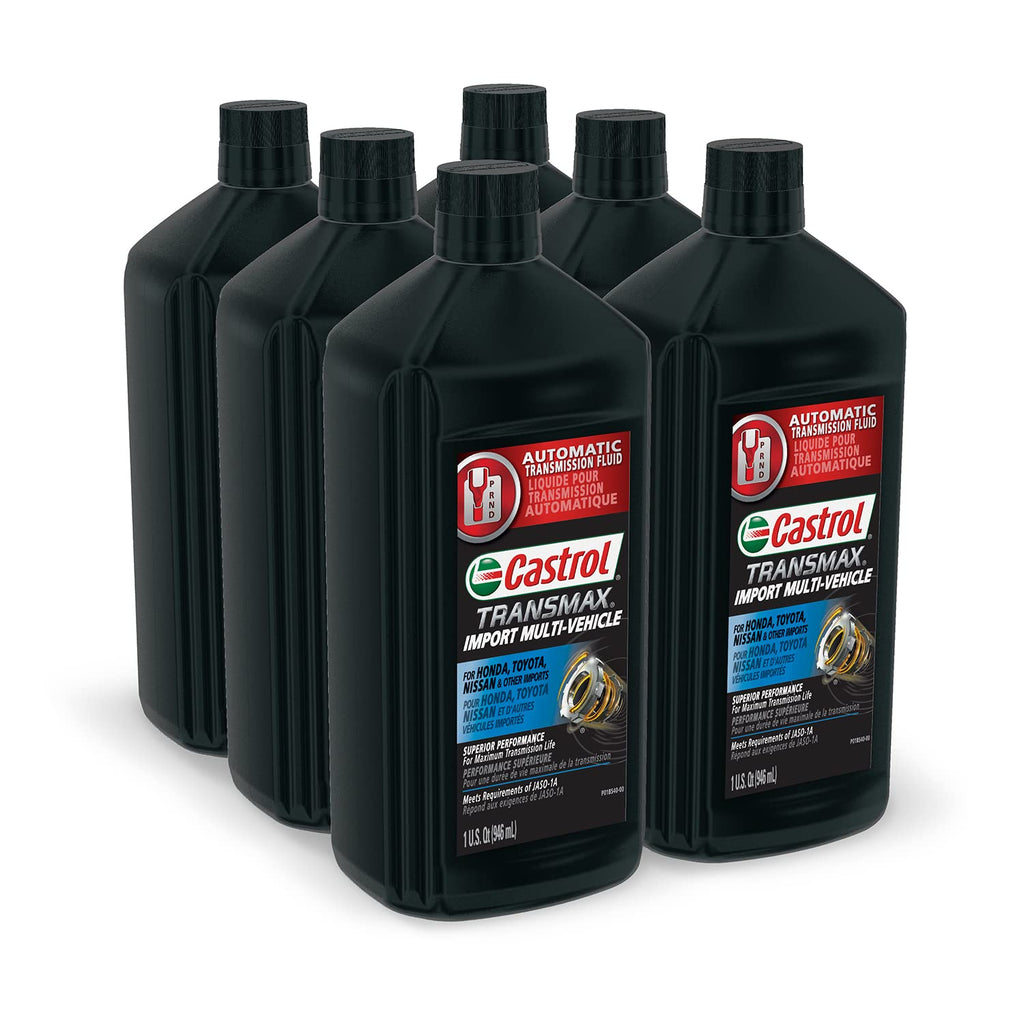 Automatic Transmission Fluid, 1 Quart, Pack of 6 W919953