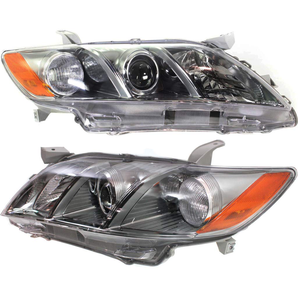 Toyota Camry Headlight 2007 2008 2009 Driver and Passenger Side Pair Set L746232